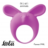 Фиолетовое эрекционное кольцо Fennec Phil - Lola Games - в Кирове купить с доставкой