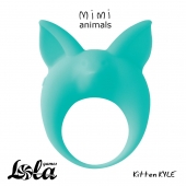 Зеленое эрекционное кольцо Kitten Kyle - Lola Games - в Кирове купить с доставкой