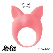 Оранжевое эрекционное кольцо Kitten Kyle - Lola Games - в Кирове купить с доставкой