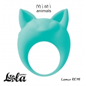 Зеленое эрекционное кольцо Lemur Remi - Lola Games - в Кирове купить с доставкой