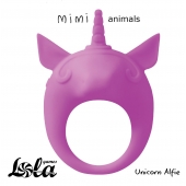 Фиолетовое эрекционное кольцо Unicorn Alfie - Lola Games - в Кирове купить с доставкой