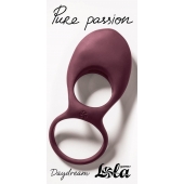 Бордовое эрекционное виброкольцо Daydream - Lola Games - в Кирове купить с доставкой