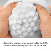 Белый мастурбатор Tenga Geo Coral - Tenga - в Кирове купить с доставкой