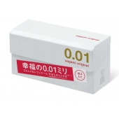 Супер тонкие презервативы Sagami Original 0.01 - 10 шт. - Sagami - купить с доставкой в Кирове