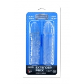 Комплект из 2 прозрачных насадок на пенис PENIS EXTENDER PACK - Dream Toys - в Кирове купить с доставкой