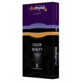 Разноцветные презервативы DOMINO Colour Beauty - 6 шт. - Domino - купить с доставкой в Кирове