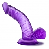 Фиолетовый фаллоимитатор Sweet n Hard 8 - 16,5 см. - Blush Novelties