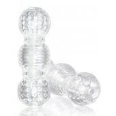 Прозрачный фигурный мастурбатор Master Stroker - Blush Novelties - в Кирове купить с доставкой