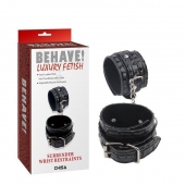 Черные наручники Surrender Wrist Restraints - Chisa - купить с доставкой в Кирове