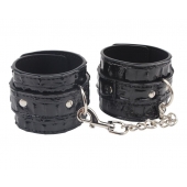 Черные наручники Surrender Wrist Restraints - Chisa - купить с доставкой в Кирове