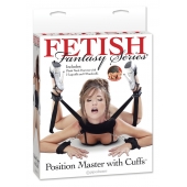 Фиксатор для рук и ног Fetish Fantasy Series Position Master With Cuffs - Pipedream - купить с доставкой в Кирове