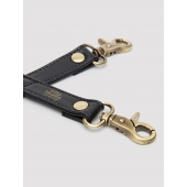 Черный фиксатор для манжет Bound to You Faux Leather Hogtie - Fifty Shades of Grey - купить с доставкой в Кирове