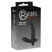 Черный вибромассажер простаты Naughty Finger Prostate Vibe - 13,8 см. - Orion - в Кирове купить с доставкой