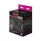 Черный пояс для насадок BEST CLASS STRAP - LOVETOY (А-Полимер) - купить с доставкой в Кирове