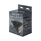 Пояс HARNESS BEST SELECT с вагинальной пробкой - LOVETOY (А-Полимер) - купить с доставкой в Кирове