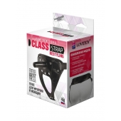 Черный пояс для насадок CLASS STRAP Restyling - LOVETOY (А-Полимер) - купить с доставкой в Кирове