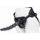 Пояс харнесс BEST UNI strap с 2 насадками - 18 и 22 см. - LOVETOY (А-Полимер) - купить с доставкой в Кирове
