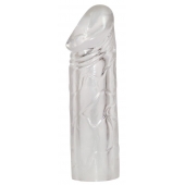 Удлиняющая насадка на пенис Mega Dick Sleeve Transparent - Orion - в Кирове купить с доставкой