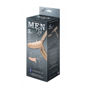 Телесный мужской парапротез MEN STYLE - 15 см. - LOVETOY (А-Полимер) - купить с доставкой в Кирове