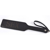 Черная гладкая шлепалка SEX - 35 см. - Sitabella - купить с доставкой в Кирове