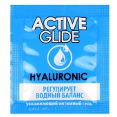 Лубрикант на водной основе Active Glide с гиалуроновой кислотой - 3 гр. - Биоритм - купить с доставкой в Кирове