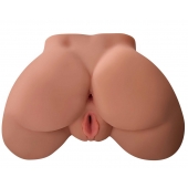 Кофейный мастурбатор-полуторс Perfect Ass Masturbator - Pipedream - в Кирове купить с доставкой