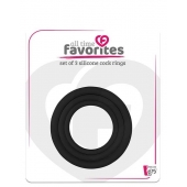 Набор из 3 эрекционных колец SILICONE COCKRINGS - Dream Toys - в Кирове купить с доставкой
