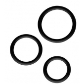 Набор из 3 эрекционных колец SILICONE COCKRINGS - Dream Toys - в Кирове купить с доставкой