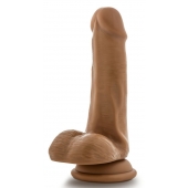 Кофейный фаллоимитатор Captain Mike - 15,24 см. - Blush Novelties