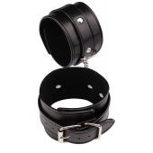 Черные оковы Classic Ankle Cuffs - Chisa - купить с доставкой в Кирове