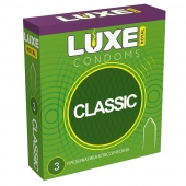 Гладкие презервативы LUXE Royal Classic - 3 шт. - Luxe - купить с доставкой в Кирове