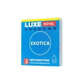 Текстурированные презервативы LUXE Royal Exotica - 3 шт. - Luxe - купить с доставкой в Кирове