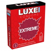 Текстурированные презервативы LUXE Royal Extreme - 3 шт. - Luxe - купить с доставкой в Кирове