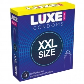 Презервативы увеличенного размера LUXE Royal XXL Size - 3 шт. - Luxe - купить с доставкой в Кирове