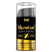 Жидкий интимный гель с эффектом вибрации Vibration! Vodka Energy - 15 мл. - INTT - купить с доставкой в Кирове