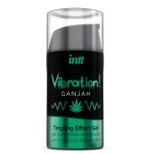 Жидкий интимный гель с эффектом вибрации Vibration! Ganjah - 15 мл. - INTT - купить с доставкой в Кирове