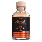 Массажный гель с согревающим эффектом Aperol - 30 мл. - INTT - купить с доставкой в Кирове
