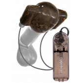 Дымчатый вибростимулятор головки пениса Dual Vibrating Head Teaser - Pipedream - в Кирове купить с доставкой