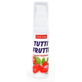 Гель-смазка Tutti-frutti со вкусом барбариса - 30 гр. - Биоритм - купить с доставкой в Кирове
