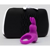 Фиолетовое эрекционное виброкольцо Happy Rabbit Cock Ring Kit - Happy Rabbit - в Кирове купить с доставкой