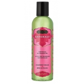 Массажное масло Naturals Strawberry Dreams с ароматом клубники - 59 мл. - Kama Sutra - купить с доставкой в Кирове