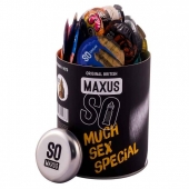 Текстурированные презервативы в кейсе MAXUS So Much Sex - 100 шт. - Maxus - купить с доставкой в Кирове