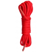 Красная веревка для связывания Nylon Rope - 5 м. - Easy toys - купить с доставкой в Кирове