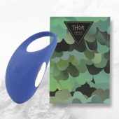 Синее кольцо с вибрацией Thor Cockring - FeelzToys - в Кирове купить с доставкой