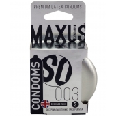 Экстремально тонкие презервативы в железном кейсе MAXUS Extreme Thin - 3 шт. - Maxus - купить с доставкой в Кирове