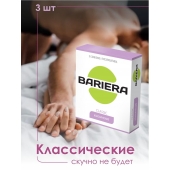 Классические презервативы Bariera Classic - 3 шт. - Bariera - купить с доставкой в Кирове