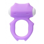 Фиолетовое виброкольцо на пенис Zort - A-toys - в Кирове купить с доставкой