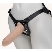 Пустотелый фаллопротез MEN STYLE - 17,5 см. - LOVETOY (А-Полимер) - купить с доставкой в Кирове