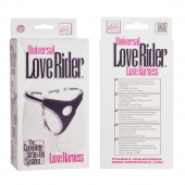 Трусы для страпона с универсальным креплением Universal Love Rider Luxe Harness - California Exotic Novelties - купить с доставкой в Кирове