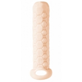 Телесный фаллоудлинитель Homme Long - 13,5 см. - Lola Games - в Кирове купить с доставкой